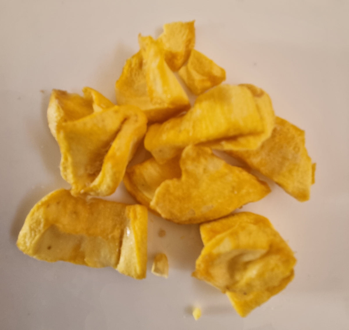 Gevriesdroogde jackfruit in stukjes bulk 150 gram BIO