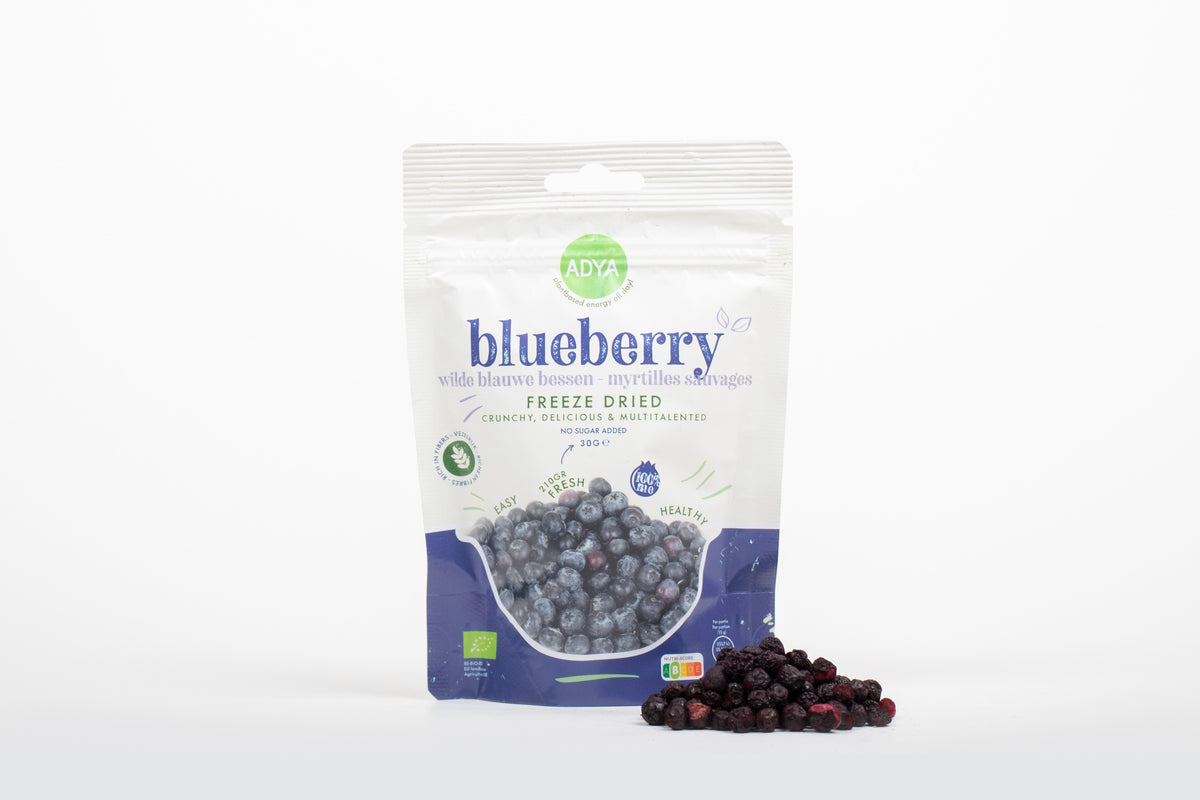 Blauwe bessen bio (wild) 30 gram - adyabio